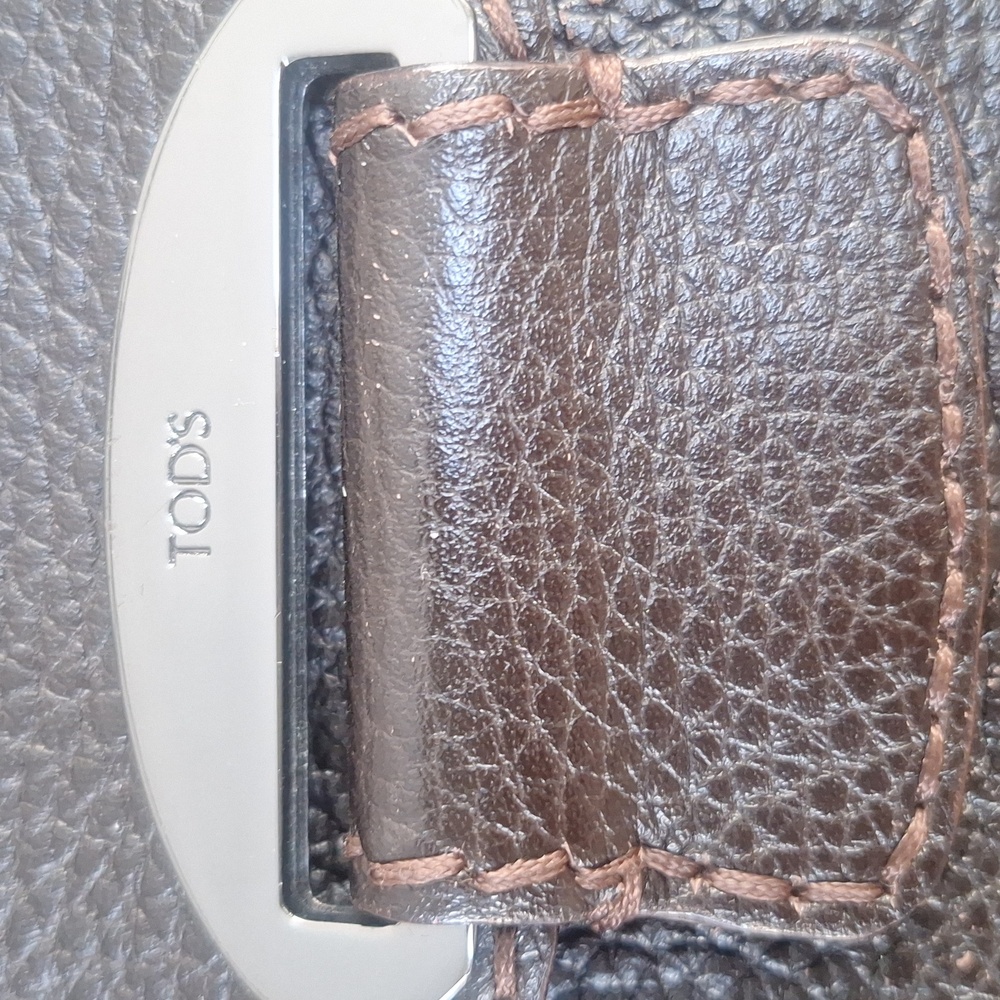 TODS Leather Shoulder Bag - Picture 2 of 14